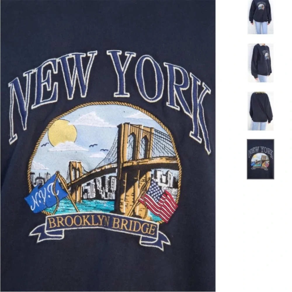 Brandy Melville Erica New York Sweatshirt - Picture 4 of 5